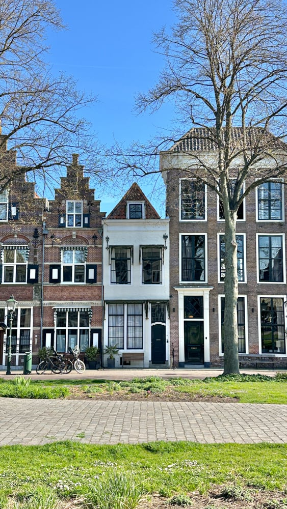 row houses in Zierikzee, Netherlands