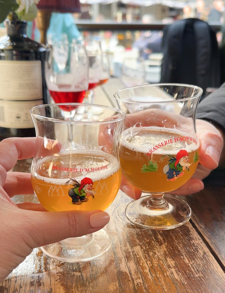 Belgian beer tasting in Antwerp